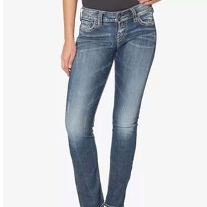 Silver Jeans Suki Mid Straight - Size 16/18